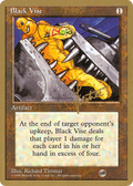 Black Vise - 1996 Bertrand Lestree (4ED) (SB) (WCD-) - Pro Tour Collector Set
