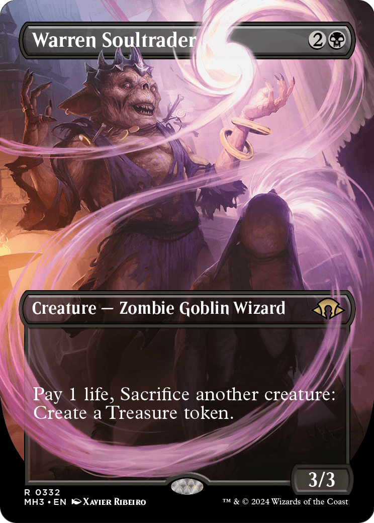 Warren Soultrader (Borderless) (MH3-332) - Modern Horizons 3