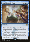Dig Through Time (KTK-036) - Khans of Tarkir Foil