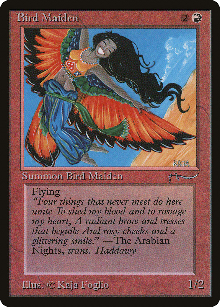 Bird Maiden (ARN-) - Arabian Nights