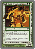 Our Market Research Shows That Players Like Really Long Card Names.... (UNH-107) - Unhinged