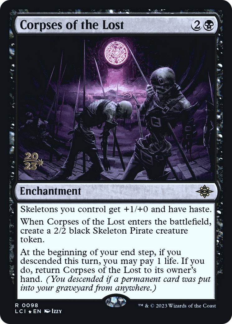 Corpses of the Lost (PRE-098) - The Lost Caverns of Ixalan Promos Foil