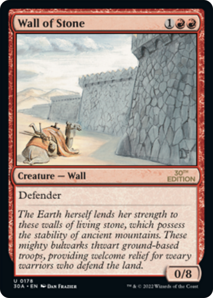 Wall of Stone (30A-178) - 30th Anniversary Edition