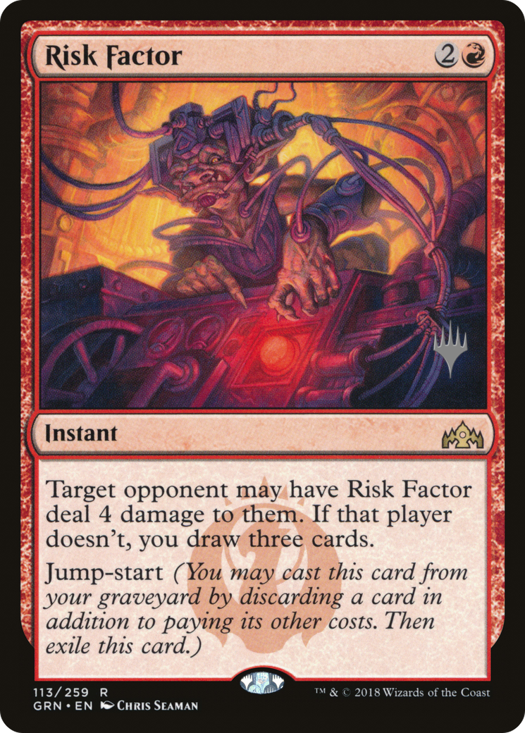 Risk Factor (PPM20-113) - Guilds of Ravnica Promos