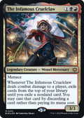 The Infamous Cruelclaw (PRE-219) - Bloomburrow Promos Foil