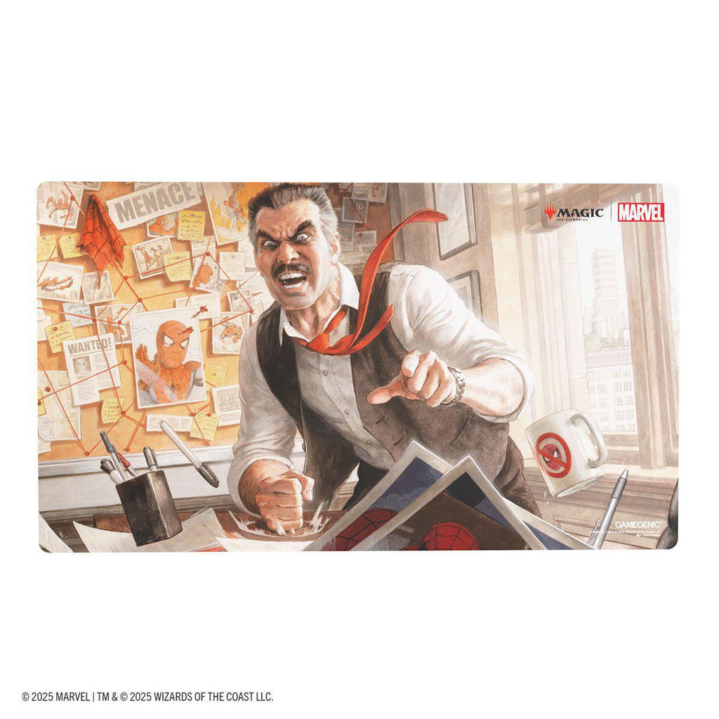 Magic The Gathering Marvel's Spider-Man Playmat: J. Jonah Jameson