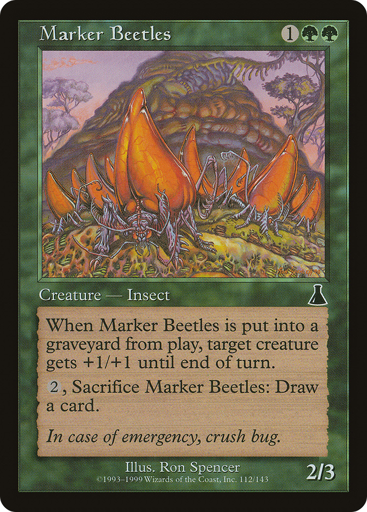 Marker Beetles (UDS-112) - Urza's Destiny