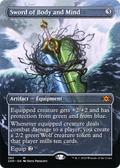 Sword of Body and Mind (Borderless) (2XM-363) - Double Masters Foil