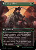 Life Finds a Way (Borderless) (Emblem) (REX-031) - Jurassic World Collection Foil