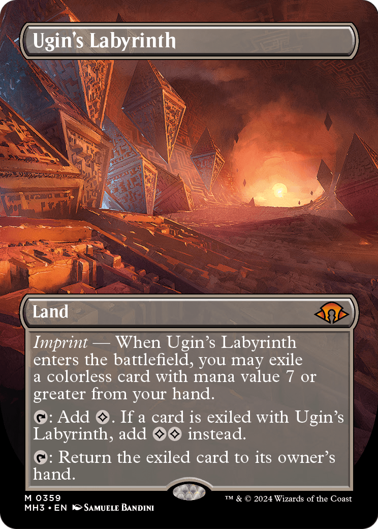 Ugin's Labyrinth (Borderless) (MH3-359) - Modern Horizons 3