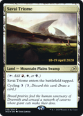 Savai Triome (PRE-253) - Ikoria: Lair of Behemoths Promos Foil