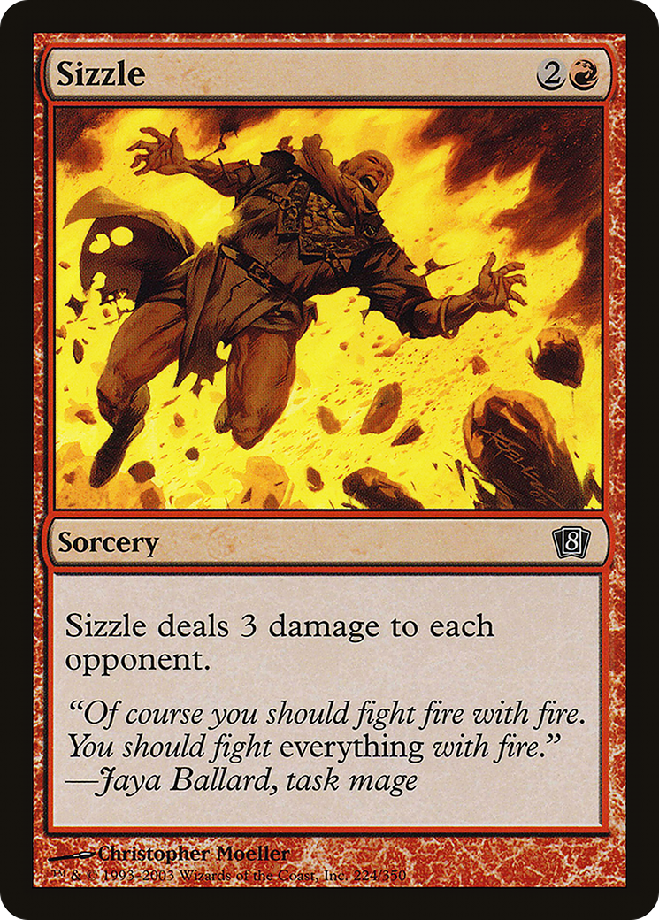 Sizzle (8ED-224) - 8th Edition