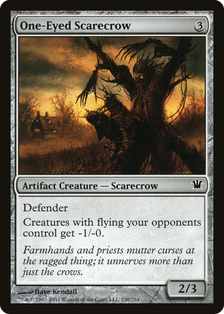 One-Eyed Scarecrow (ISD-230) - Innistrad Foil