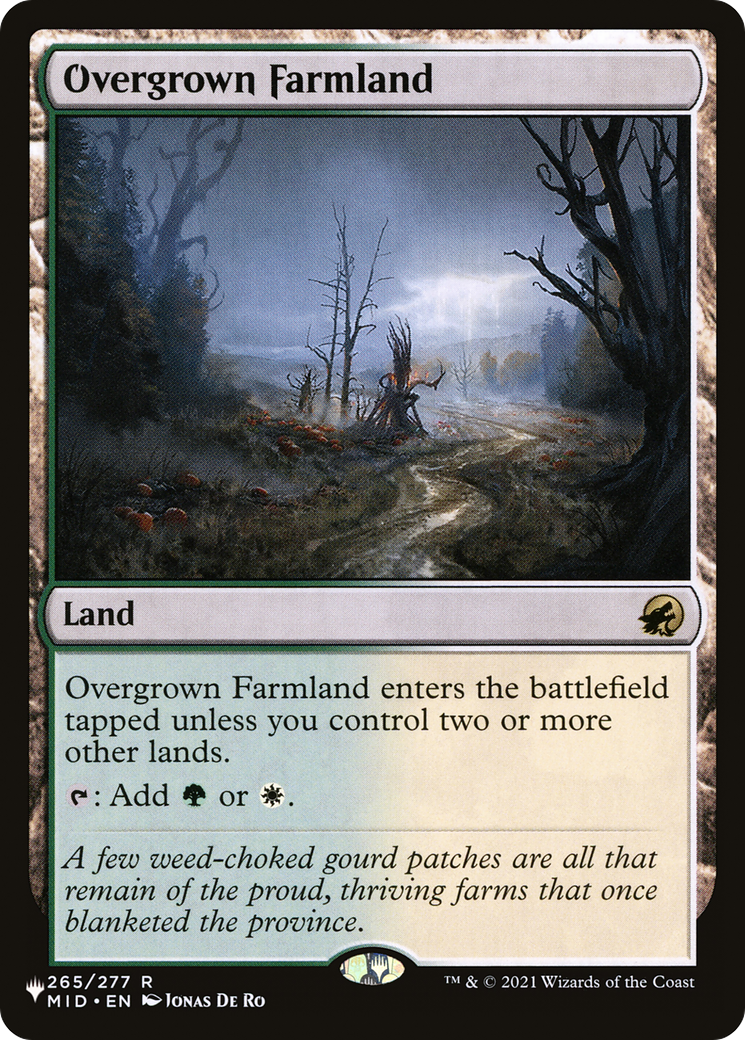Overgrown Farmland (LIST-MID-265) - The List