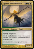 Sigarda, Host of Herons (Avacyn Restored) (OVER-210) - Open the Helvault Foil