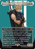 Cloud, Midgar Mercenary (Borderless) (FIN-375) - FINAL FANTASY Foil