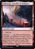 Sokenzan, Crucible of Defiance (PRE-276) - Kamigawa: Neon Dynasty Promos Foil