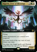 Sigarda, Font of Blessings (Extended Art) (MAT-182) - March of the Machine: The Aftermath: (Extended Art) Foil