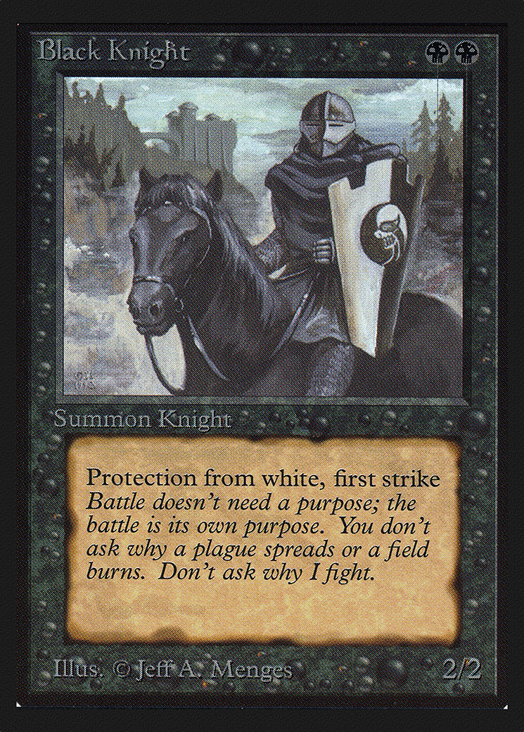 Black Knight (IE) (IED-095) - Intl. Collectors' Edition