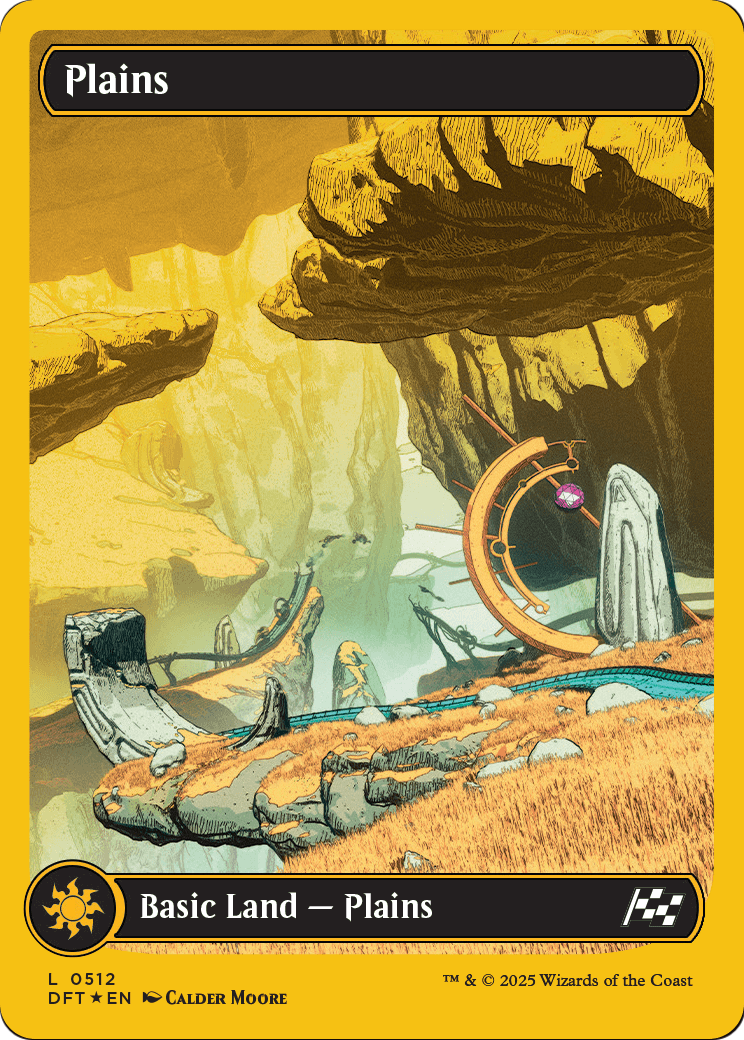 Plains (0512) (First-Place Foil) (DFT-512) - Aetherdrift: (Full Art) Foil
