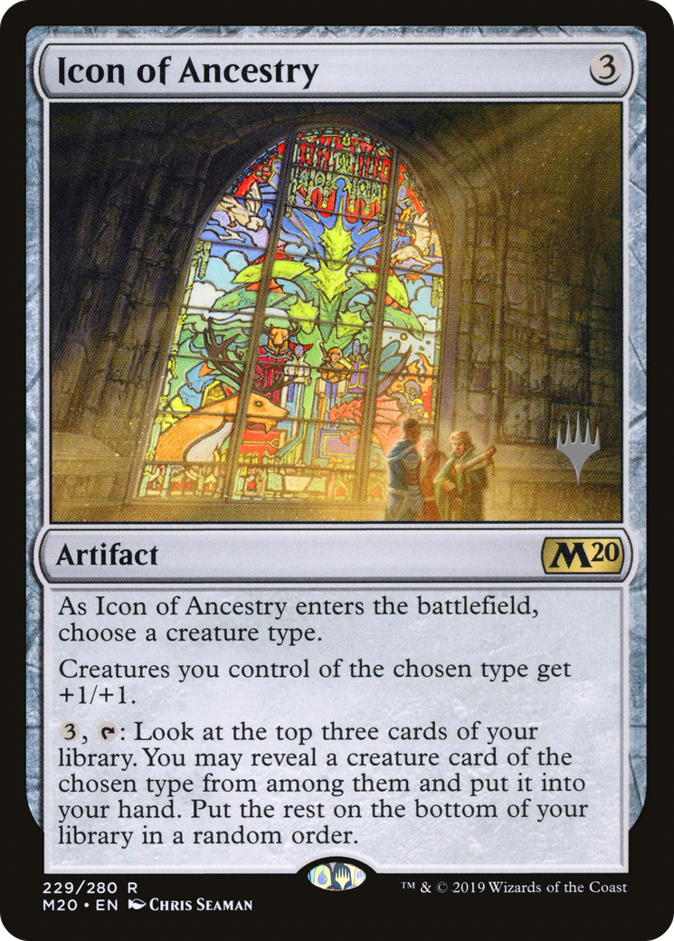 Icon of Ancestry (PPM20-229) - Core Set 2020 Promos Foil