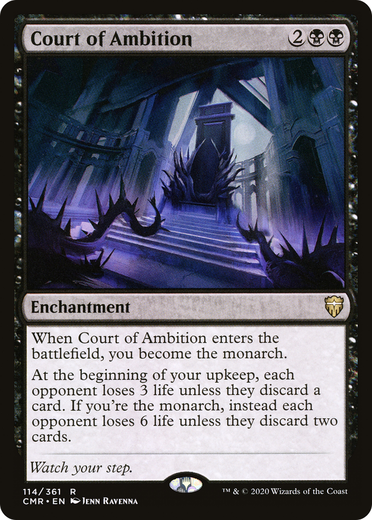 Court of Ambition (CMR-114) - Commander Legends Foil