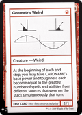 Geometric Weird (CMB1-) - Mystery Booster Playtest Cards 2019
