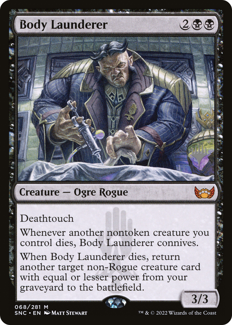 Body Launderer (PPSNC-068) - Streets of New Capenna Promos