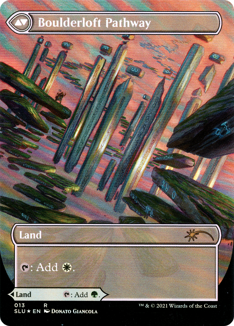 Branchloft Pathway (Borderless) (SLU-013) - Secret Lair: Ultimate Edition: (Showcase) Foil