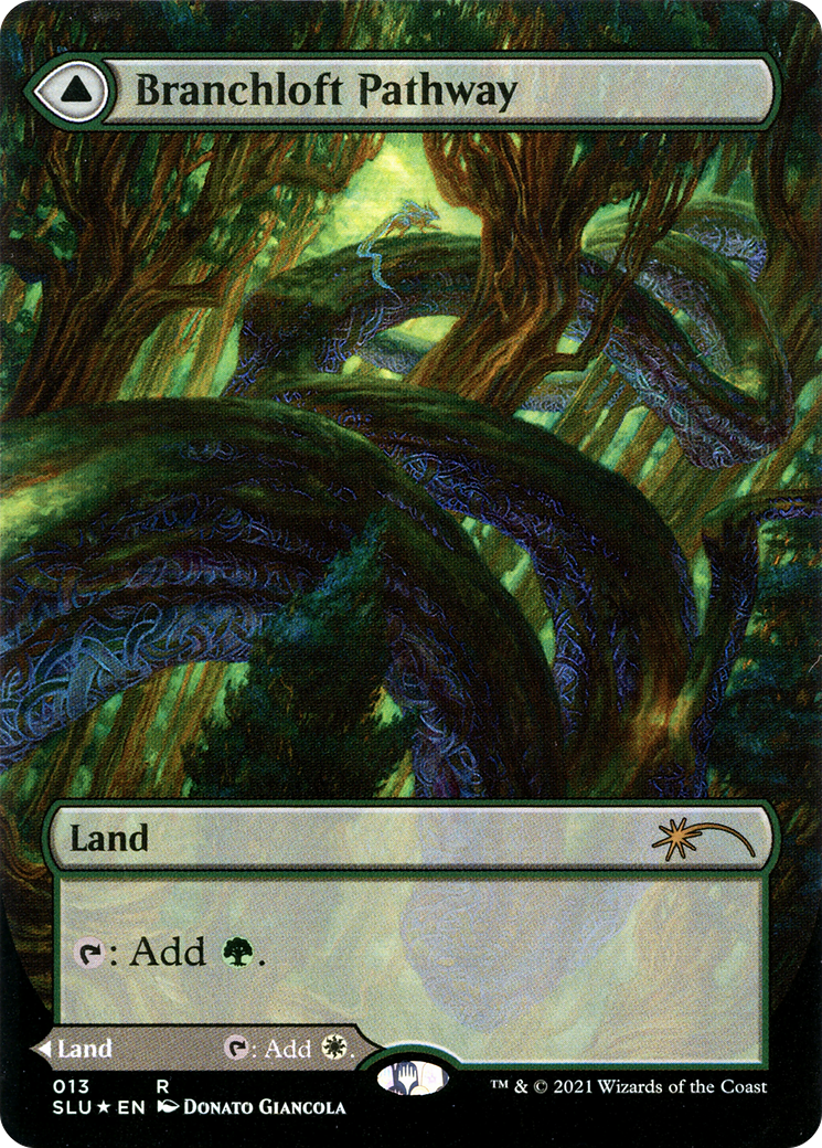 Branchloft Pathway (Borderless) (SLU-013) - Secret Lair: Ultimate Edition: (Showcase) Foil
