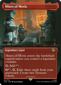 Mines of Moria (Borderless) (Surge Foil) (LTR-753) - The Lord of the Rings: Tales of Middle-earth Foil