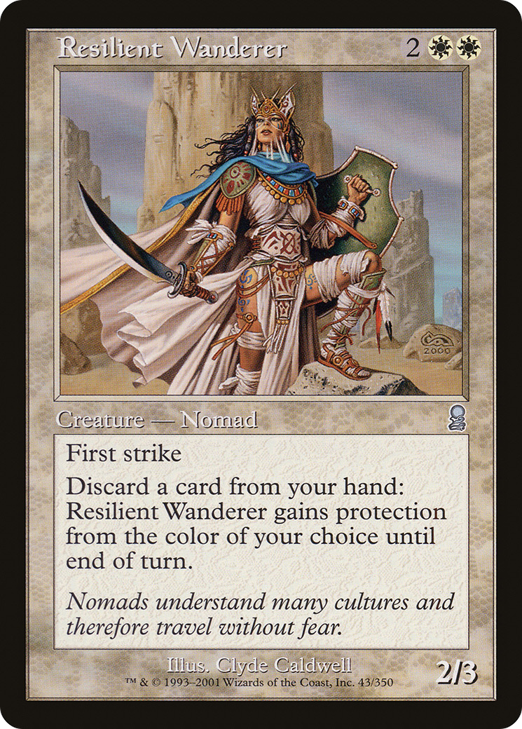 Resilient Wanderer (ODY-043) - Odyssey