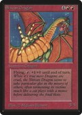 Shivan Dragon (LEB-) - Limited Edition Beta