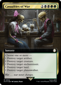 Casualties of War (Extended Art) (Surge Foil) (PIP-1004) - Fallout: (Extended Art) Foil