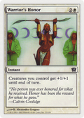 Warrior's Honor (9ED-053) - 9th Edition