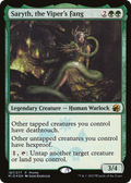 Saryth, the Viper's Fang (MEDIA-197) - Innistrad: Midnight Hunt Promos Foil