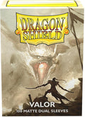 Dragon Shield Matte Dual Sleeves: 100CT Valor