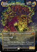 Brokkos, Apex of Forever (Showcase) (IKO-299) - Ikoria: Lair of Behemoths: (Showcase) (Borderless) Foil