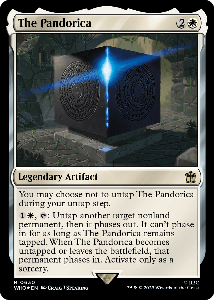 The Pandorica (Surge Foil) (WHO-630) - Doctor Who Foil