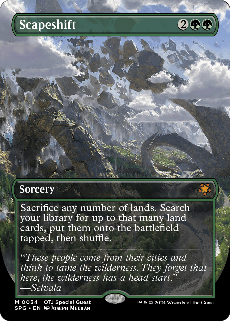 Scapeshift (Borderless) (SPG-034) - Special Guests