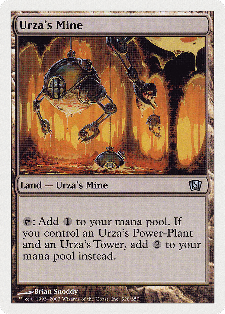 Urza's Mine (8ED-328) - 8th Edition Foil