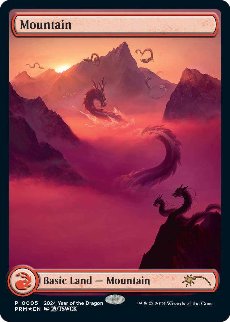 Mountain (Year of the Dragon 2024) (SSP-005) - Year of the Dragon 2024 Foil