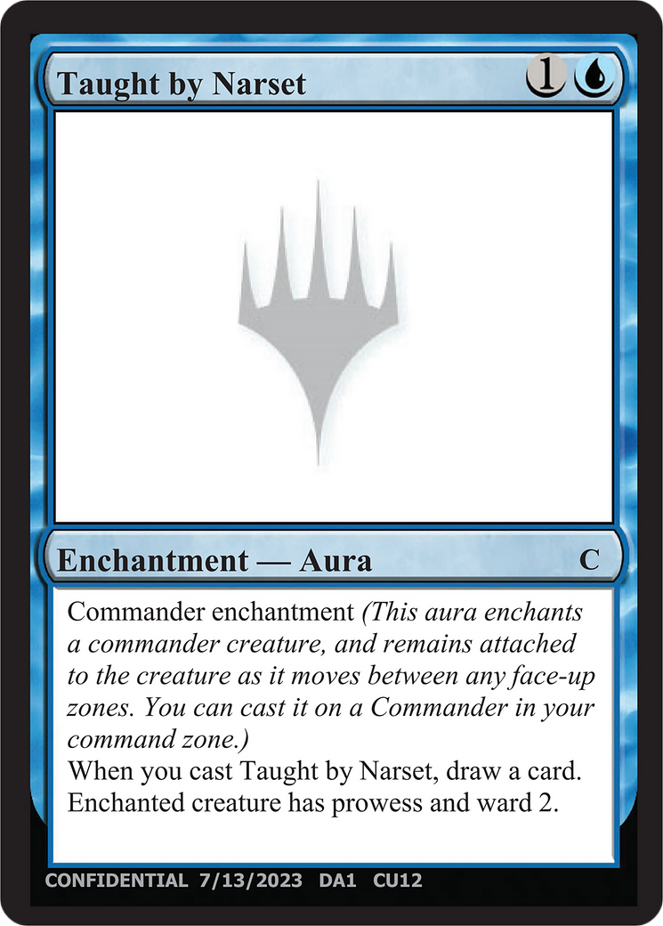 Taught by Narset (UNK-) - Unknown Event