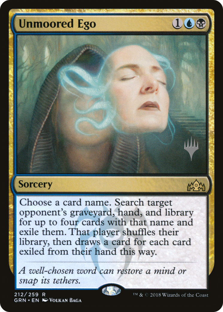 Unmoored Ego (PPTHB-212) - Guilds of Ravnica Promos Foil