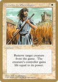 Swords to Plowshares - 1996 Eric Tam (4ED) (WCD-) - Pro Tour Collector Set
