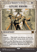 Leyline Binding (OTP-004) - Breaking News: (Showcase) (Borderless) Foil