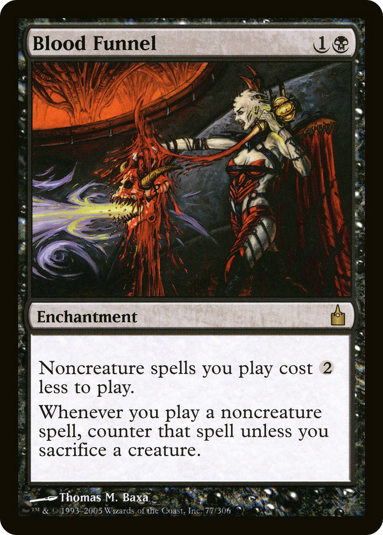 Blood Funnel (RAV-077) - Ravnica: City of Guilds