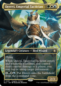 Derevi, Empyrial Tactician (Borderless) (BLC-087) - Bloomburrow Commander