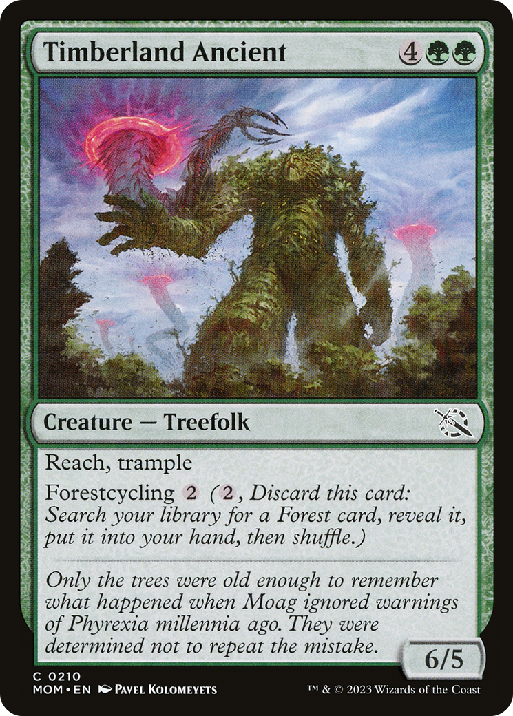 Timberland Ancient (MOM-210) - March of the Machine Foil