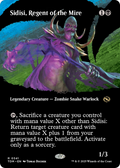 Sidisi, Regent of the Mire (Borderless) (TDM-341) - Tarkir: Dragonstorm: (Showcase) Foil